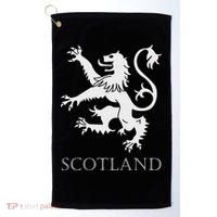 Scottish Lion Rampant Scotland Coat Arms Gift Rugby Golf Towel thumb 0