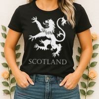 Scottish Lion Rampant Scotland Coat Arms Gift Rugby Women's T-Shirt thumb 2