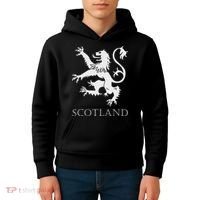 Scottish Lion Rampant Scotland Coat Arms Gift Rugby Kids Hoodie thumb 4