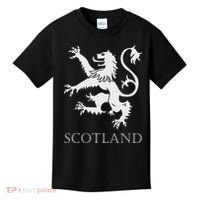 Scottish Lion Rampant Scotland Coat Arms Gift Rugby Kids T-Shirt thumb 0
