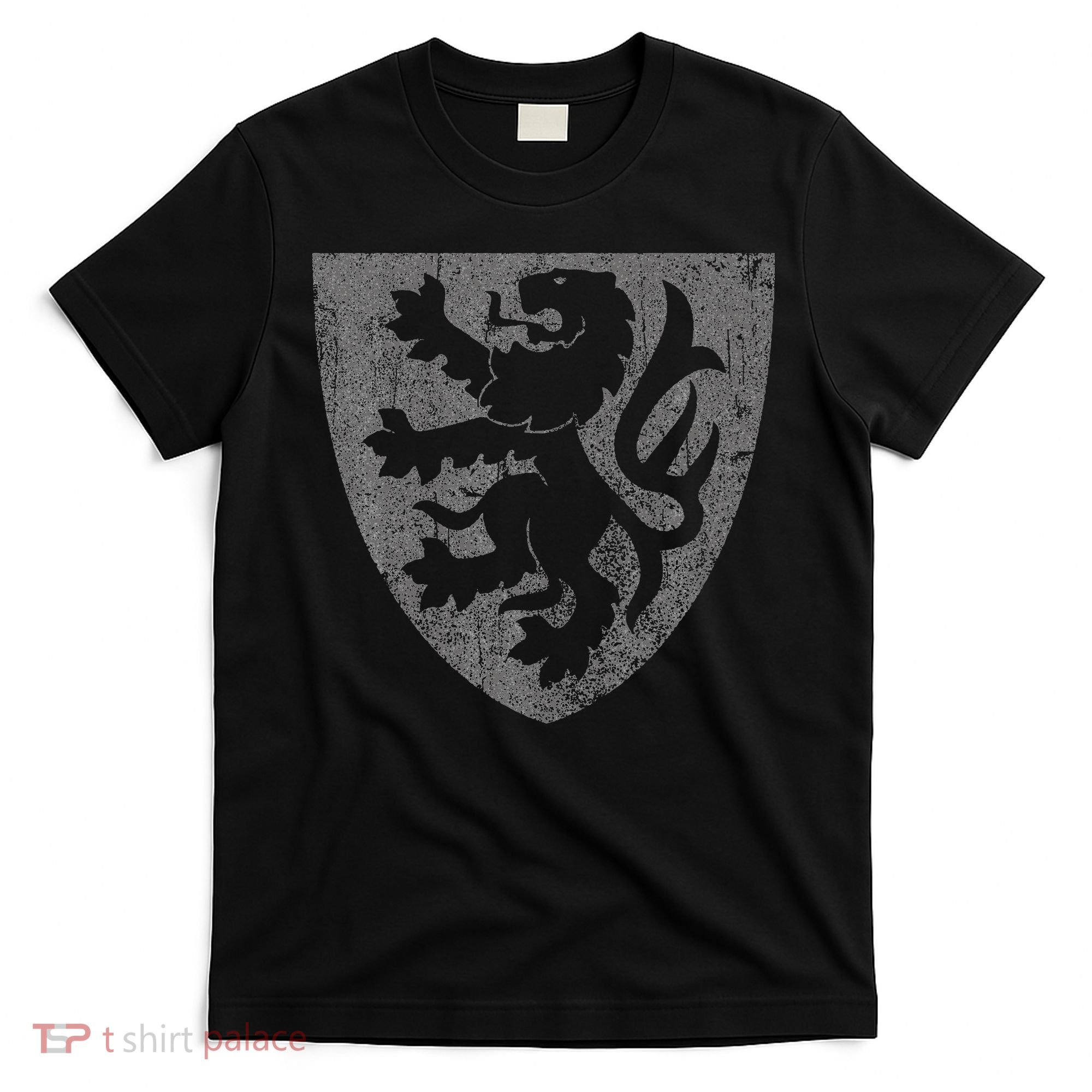 Scottish Lion Rampant Heraldry Shield Scotland Flag T-Shirt