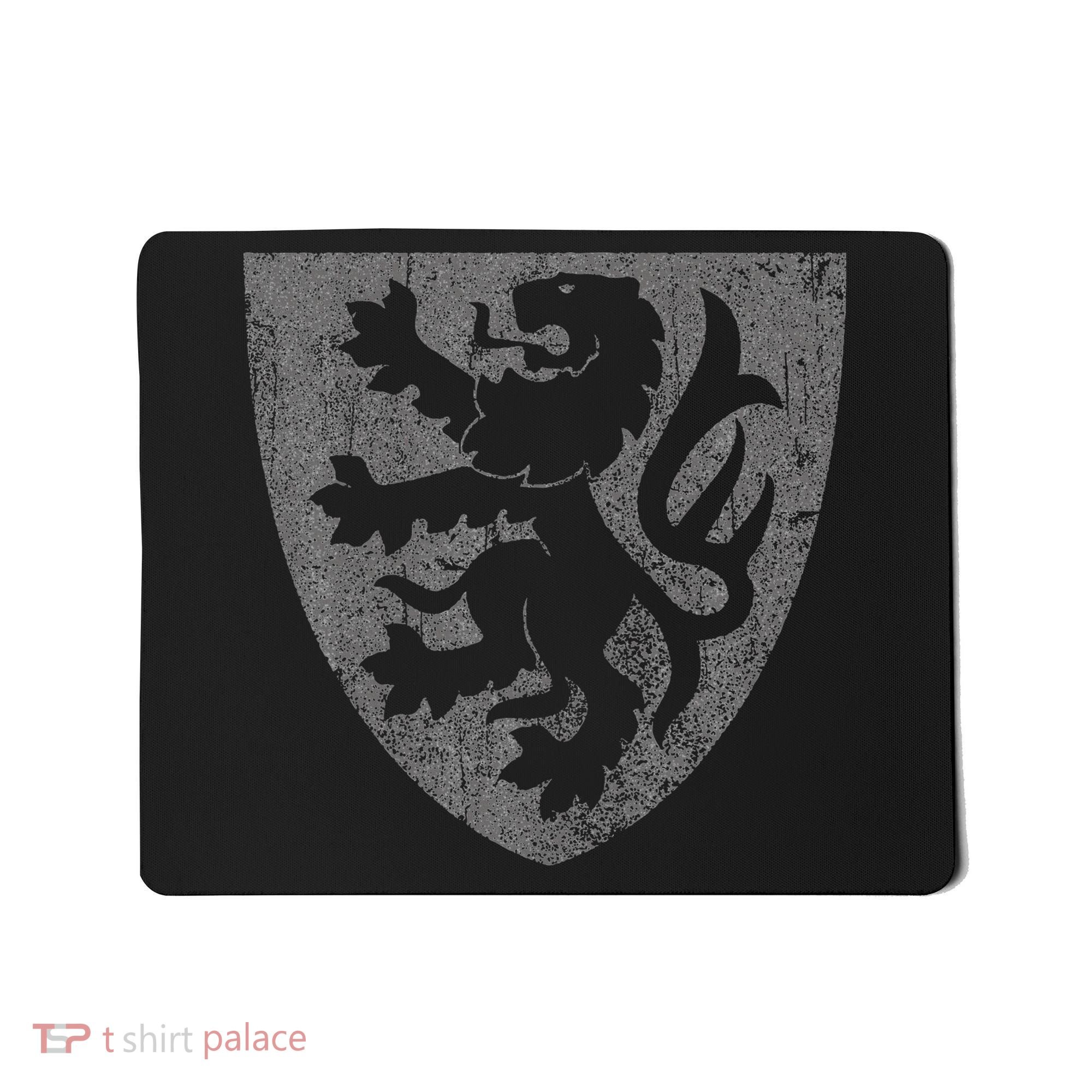 Scottish Lion Rampant Heraldry Shield Scotland Flag Mousepad