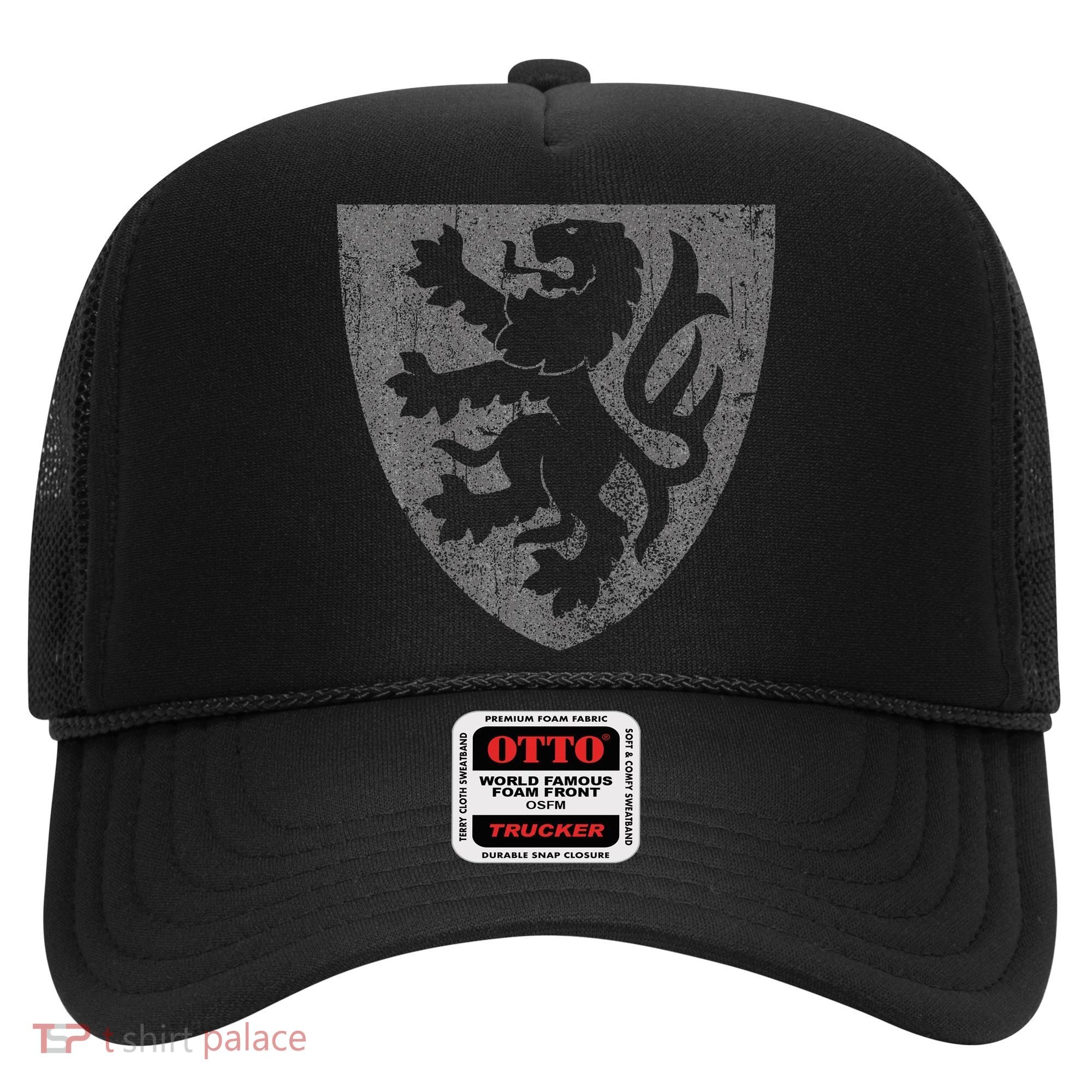 Scottish Lion Rampant Heraldry Shield Scotland Flag Hat