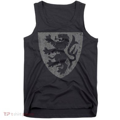Scottish Lion Rampant Heraldry Shield Scotland Flag Tank Top