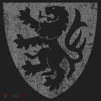 Scottish Lion Rampant Heraldry Shield Scotland Flag Golf Towel thumb 3