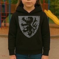 Scottish Lion Rampant Heraldry Shield Scotland Flag Kids Hoodie thumb 3