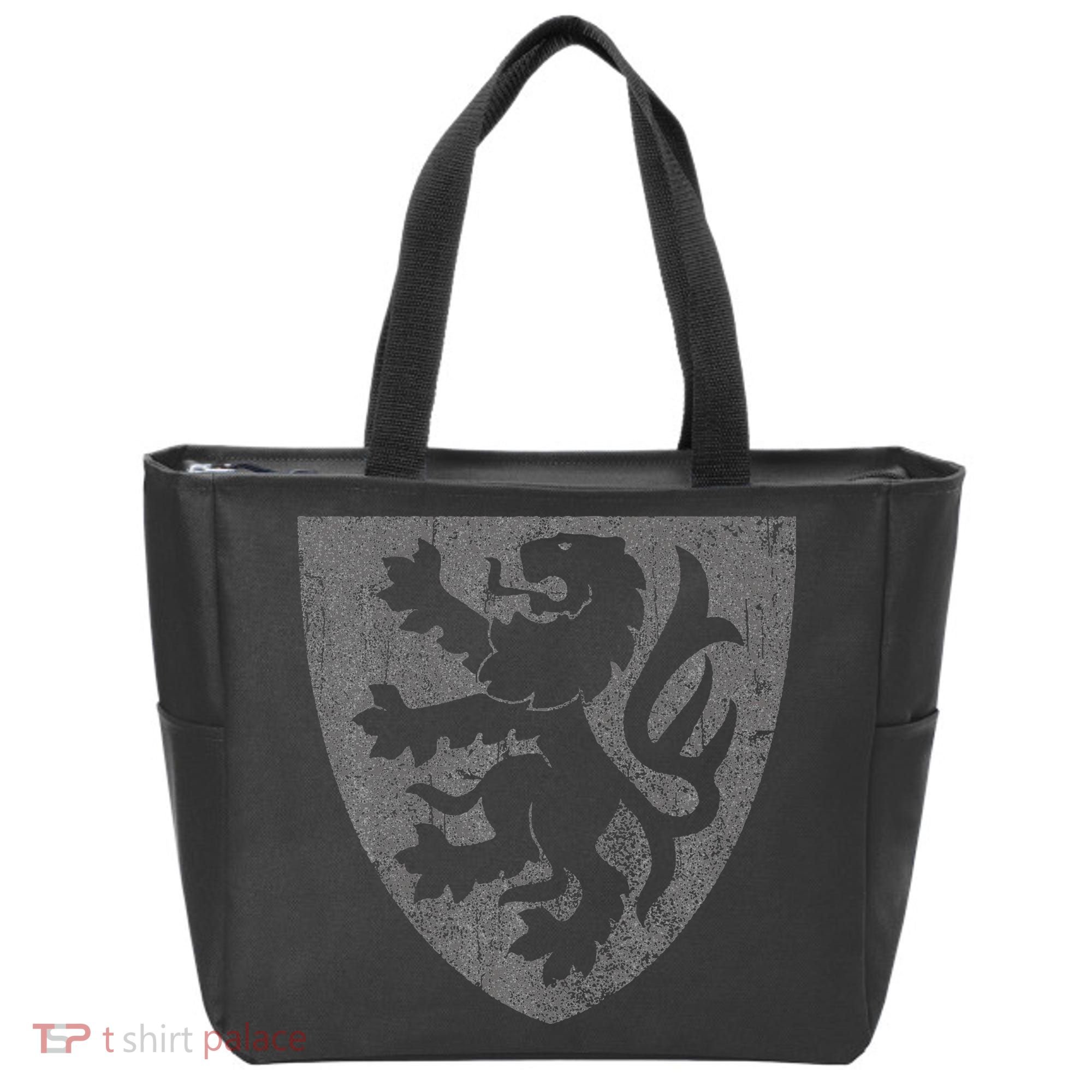 Scottish Lion Rampant Heraldry Shield Scotland Flag Tote Bag