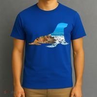 Sea Lion Seal Lovers Silhouette Earth Day And Ocean Week Gift T-Shirt thumb 3