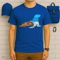 Sea Lion Seal Lovers Silhouette Earth Day And Ocean Week Gift T-Shirt thumb 6