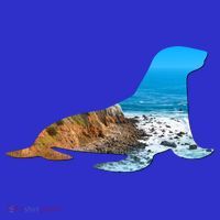 Sea Lion Seal Lovers Silhouette Earth Day And Ocean Week Gift Baby Bodysuit thumb 2