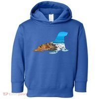 Sea Lion Seal Lovers Silhouette Earth Day And Ocean Week Gift Toddler Hoodie thumb 0