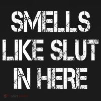 Smells Like Slut In Here Shirt Offensive Funny Humor Vintage T-Shirt thumb 7