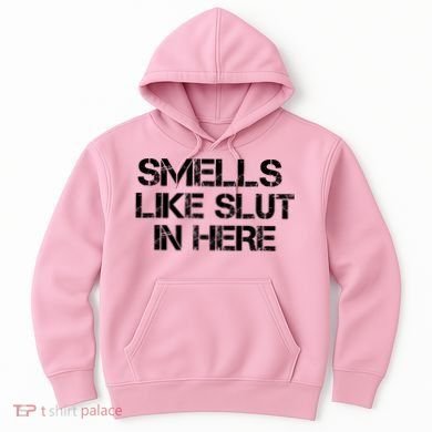 Smells Like Slut In Here Funny Hoodie