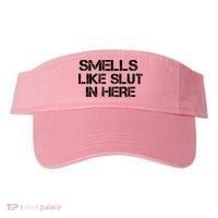 Smells Like Slut In Here Funny Visor thumb 0