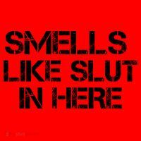 Smells Like Slut In Here Funny Santa Hat thumb 1