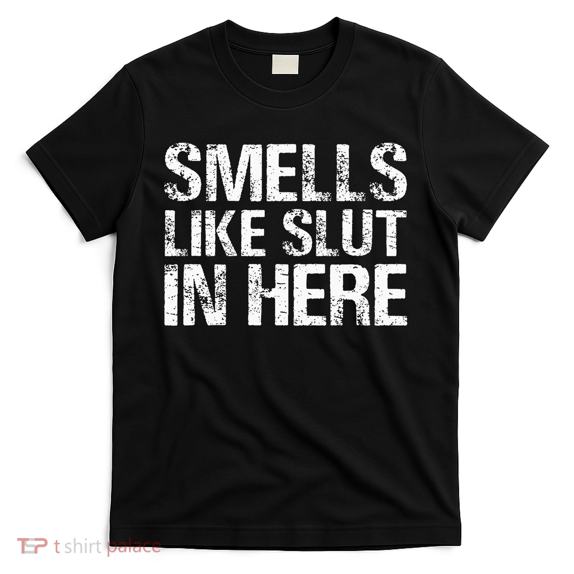 Smells Like Slut In Here Adult Humor T-Shirt
