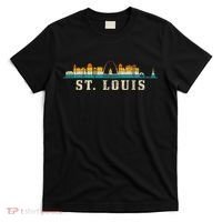St. Louis Skyline Missouri Vintage Pride Retro T-Shirt thumb 0