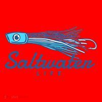 Saltwater Life Saltwater Fishing Lure Santa Hat thumb 1