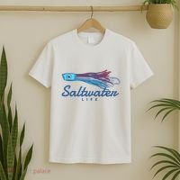 Saltwater Life Saltwater Fishing Lure T-Shirt thumb 2