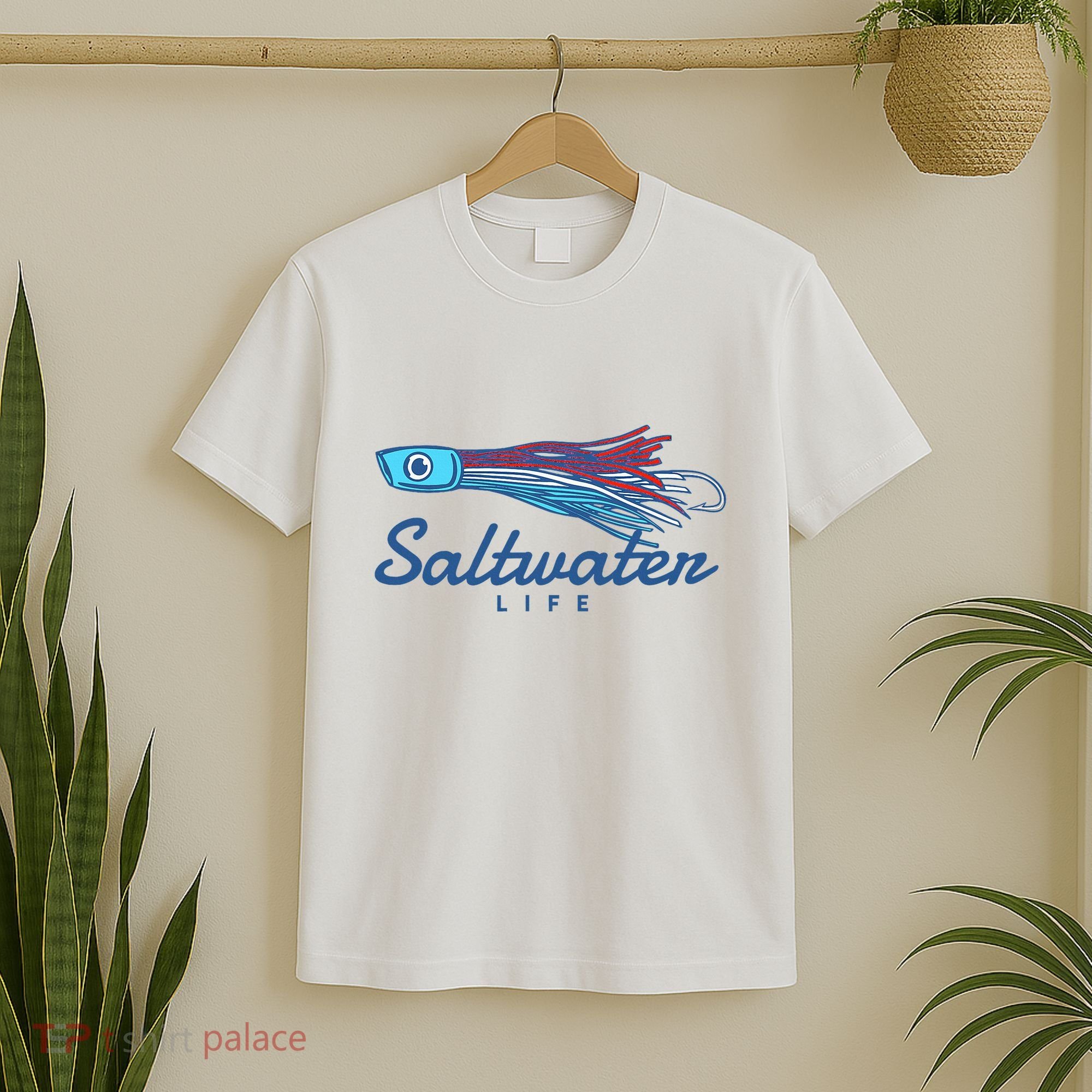 Saltwater Life Saltwater Fishing Lure T-Shirt