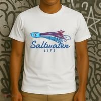Saltwater Life Saltwater Fishing Lure T-Shirt thumb 3