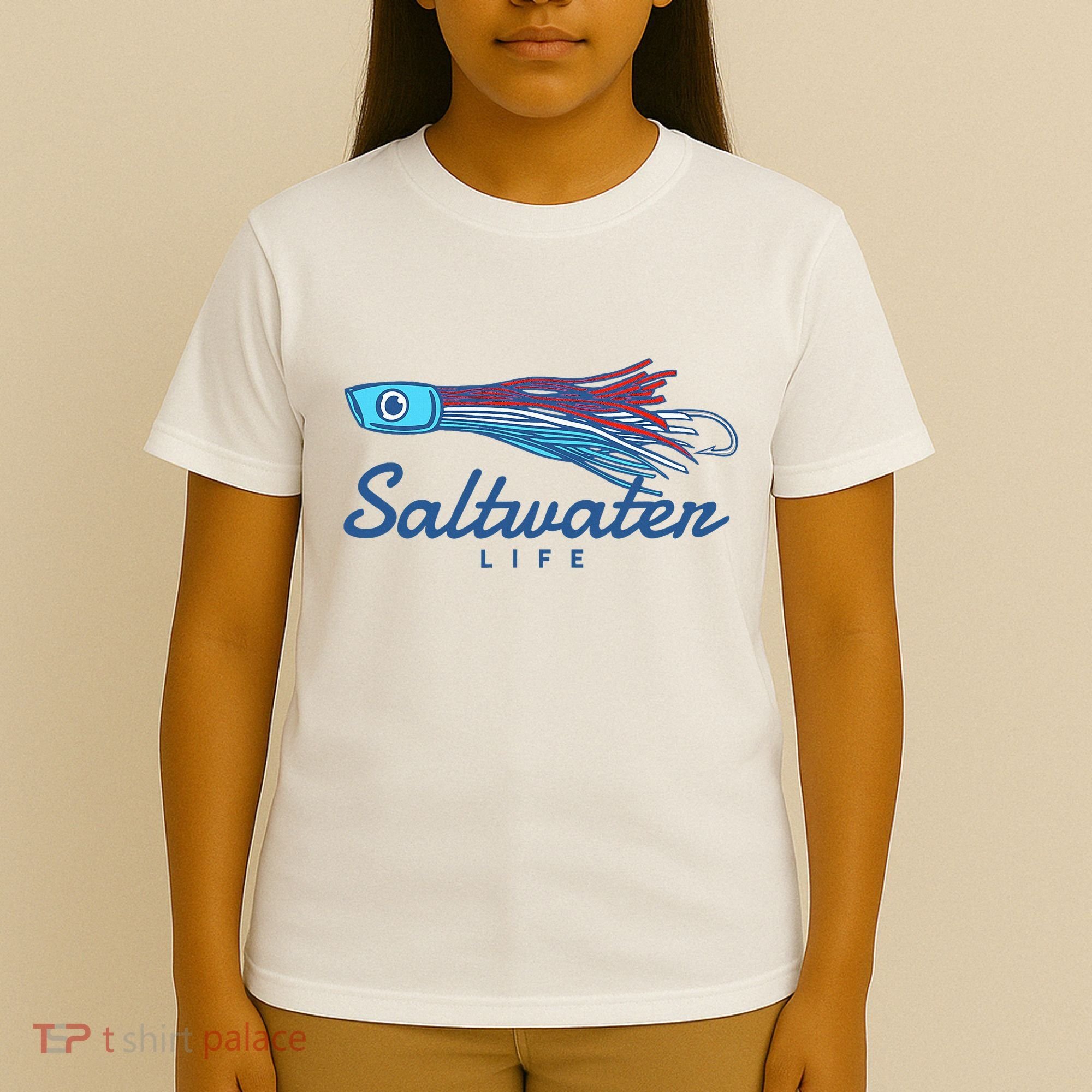 Saltwater Life Saltwater Fishing Lure T-Shirt