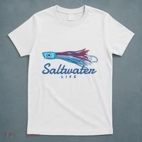 Saltwater Life Saltwater Fishing Lure T-Shirt thumb 5