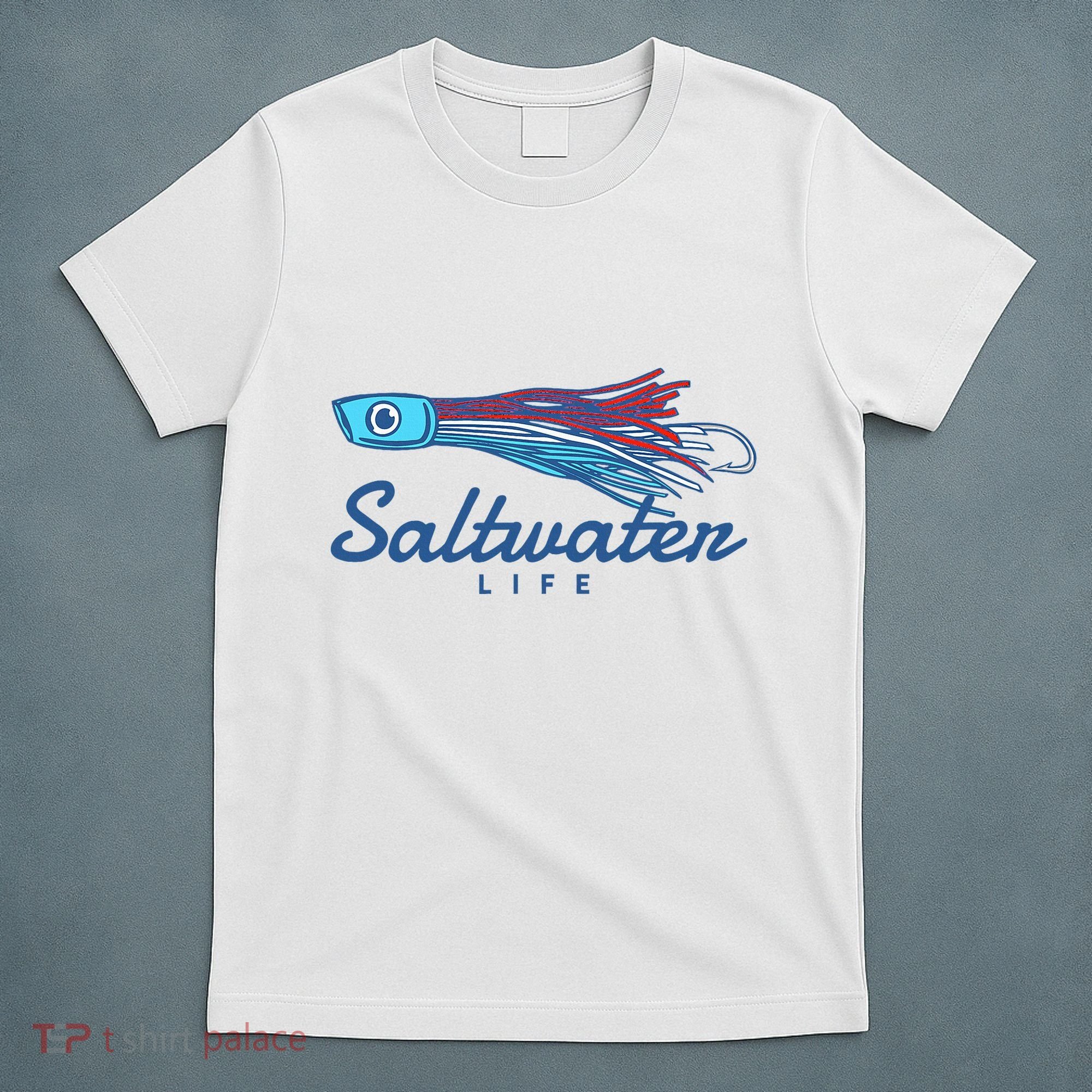 Saltwater Life Saltwater Fishing Lure T-Shirt