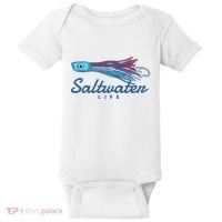 Saltwater Life Saltwater Fishing Lure Baby Bodysuit thumb 0