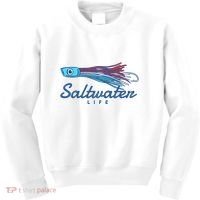 Saltwater Life Saltwater Fishing Lure Kids Sweatshirt thumb 0