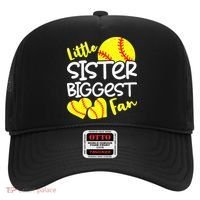 Softball Little Sister Biggest Fan Hat thumb 0
