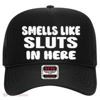 Smells Like Sluts In Here Funny Party Bbq College Frat Hat thumb 0