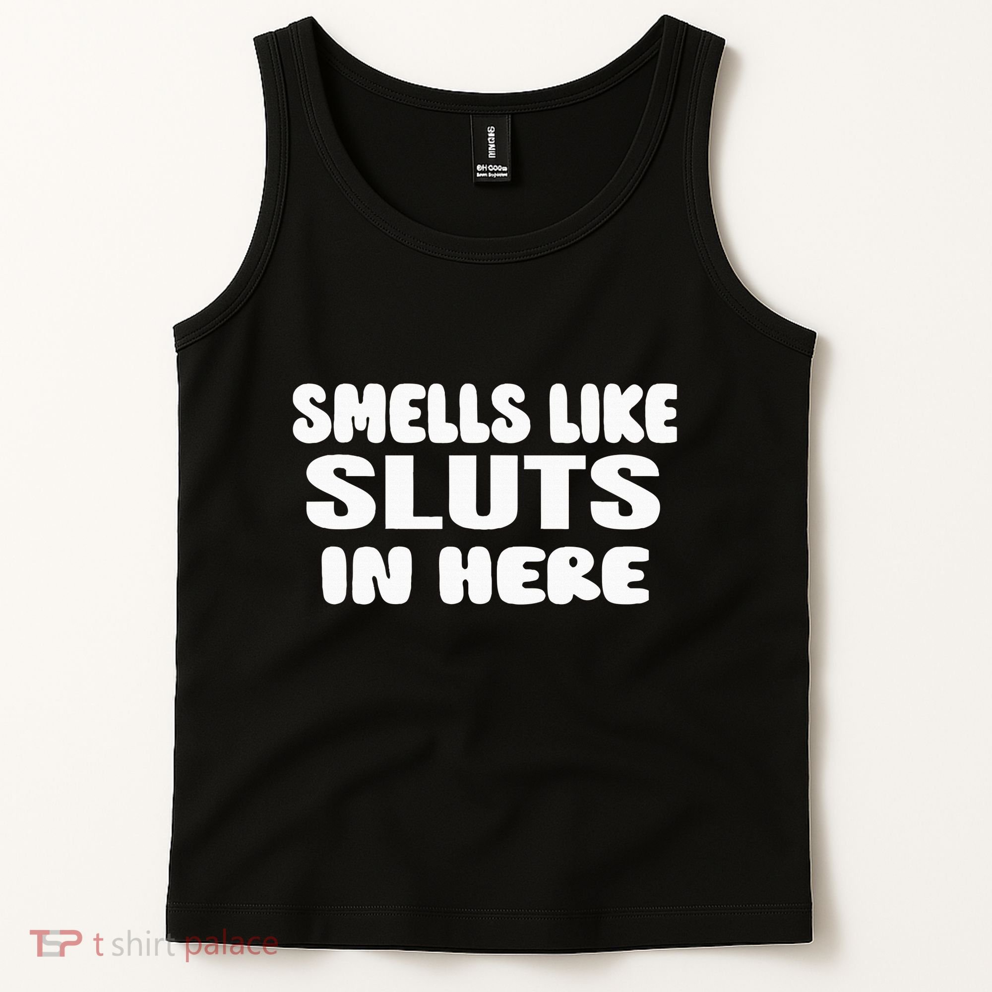 Smells Like Sluts In Here Funny Party Bbq College Frat Tank Top