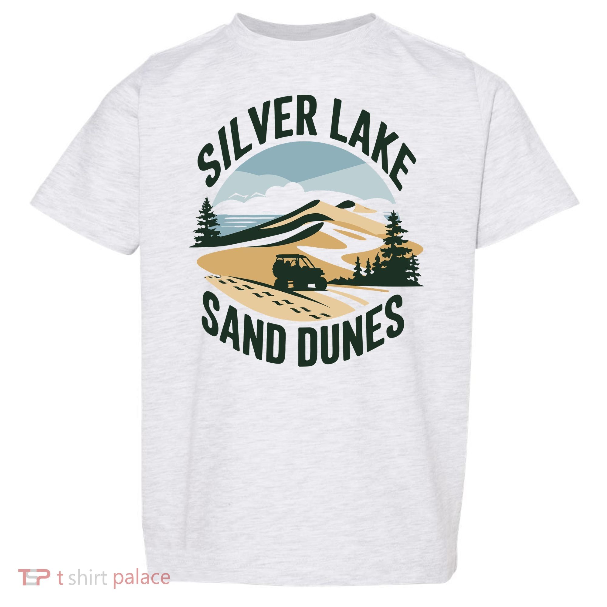 Silver Lake Sand Dunes Michiganall Terrain Vehicles Toddler T-Shirt