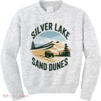 Silver Lake Sand Dunes Michiganall Terrain Vehicles Kids Sweatshirt thumb 0