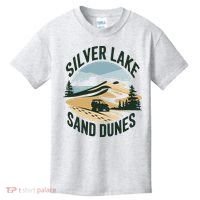 Silver Lake Sand Dunes Michiganall Terrain Vehicles Kids T-Shirt thumb 0