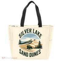 Silver Lake Sand Dunes Michiganall Terrain Vehicles Tote Bag thumb 0