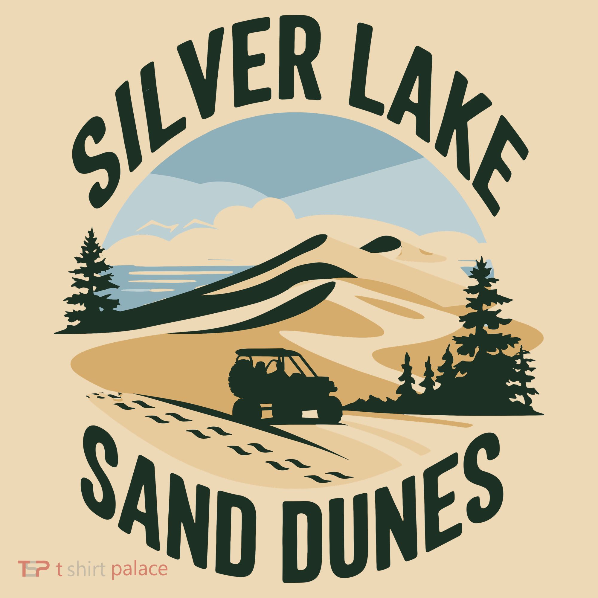 Silver Lake Sand Dunes Michiganall Terrain Vehicles Tote Bag