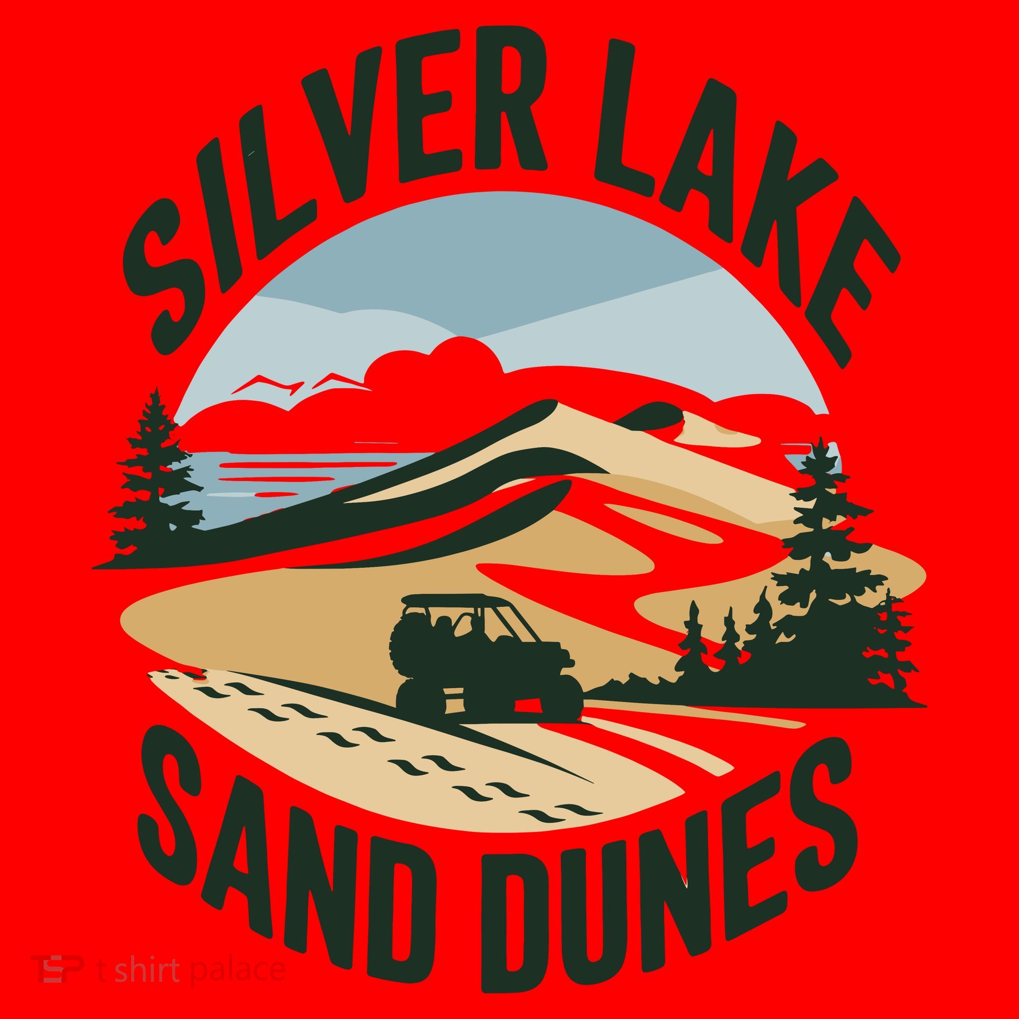 Silver Lake Sand Dunes Michiganall Terrain Vehicles Santa Hat
