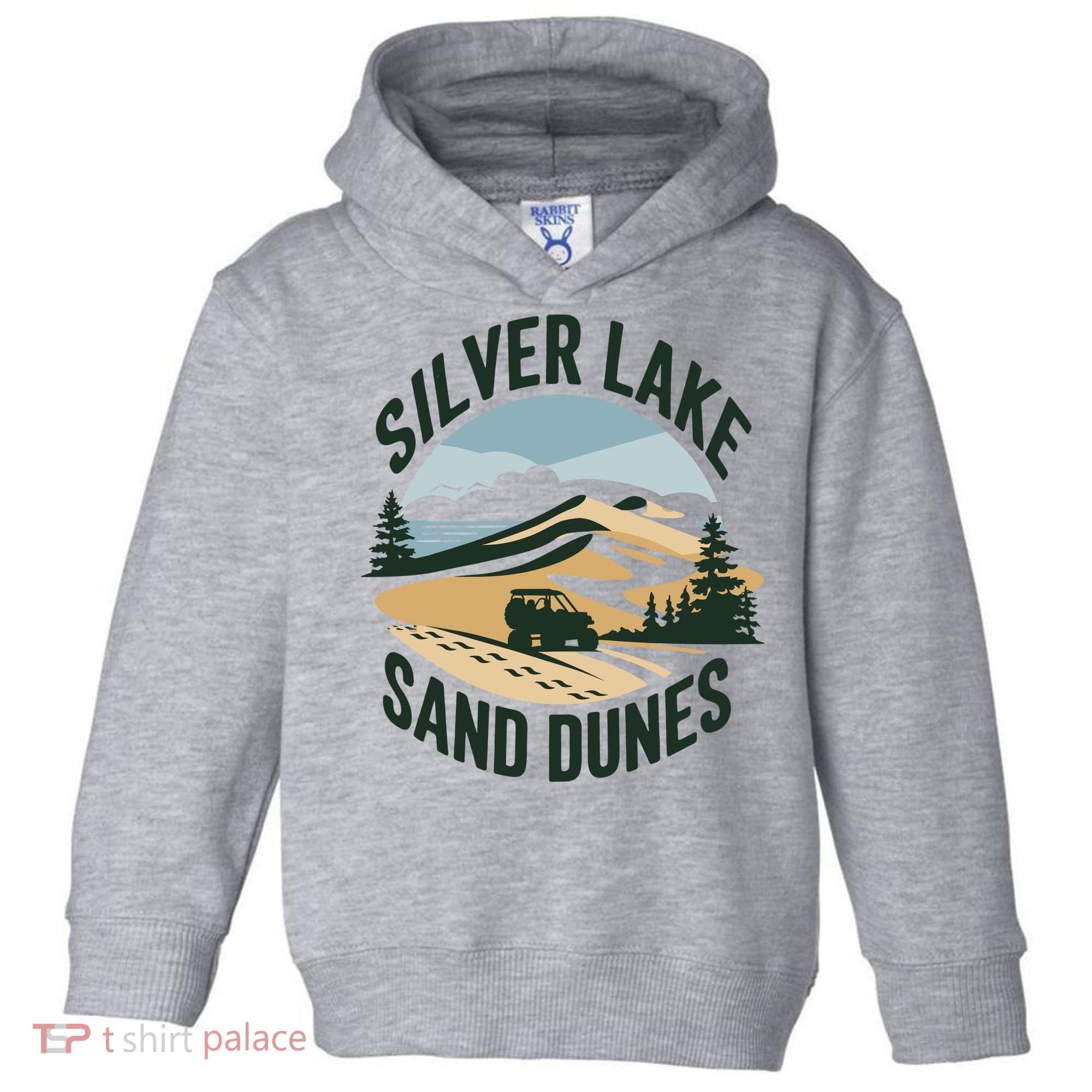Silver Lake Sand Dunes Michiganall Terrain Vehicles Toddler Hoodie
