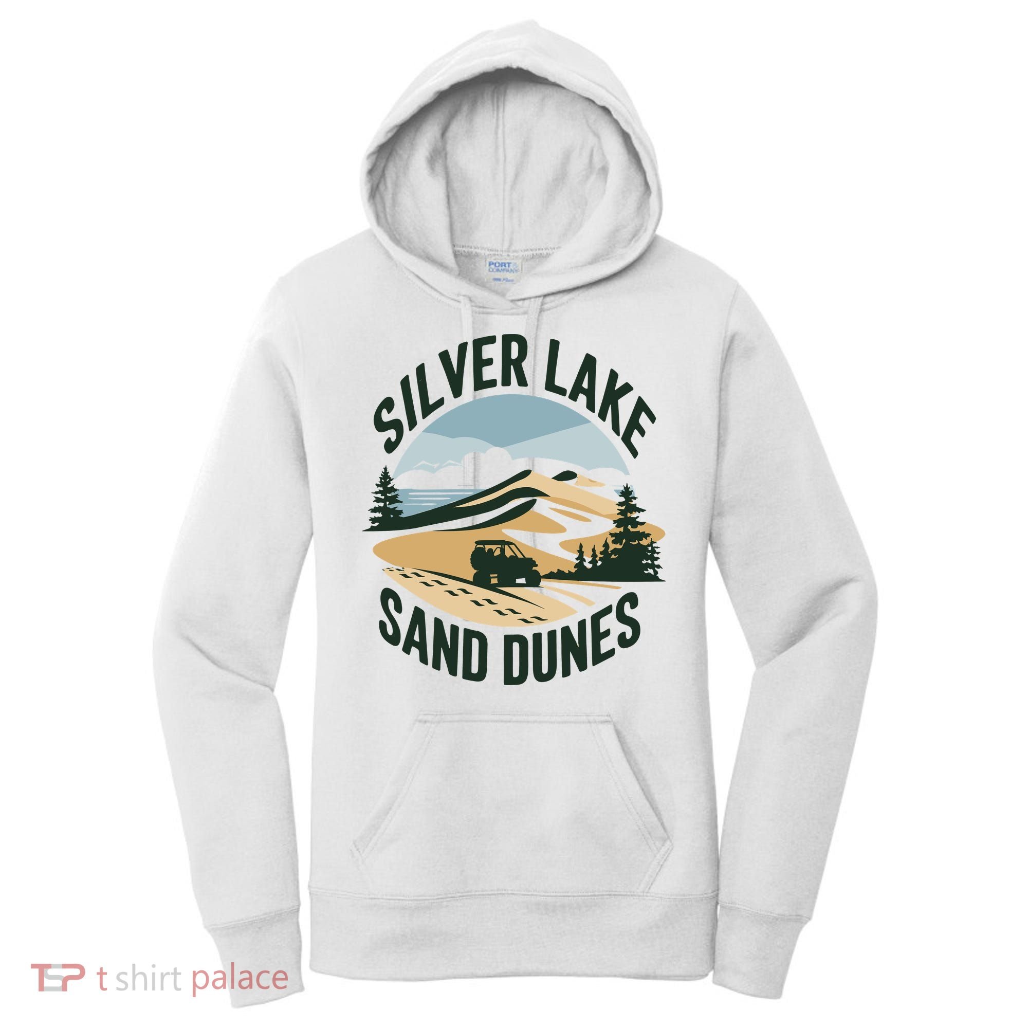 Silver Lake Sand Dunes Michiganall Terrain Vehicles Women's Hoodie