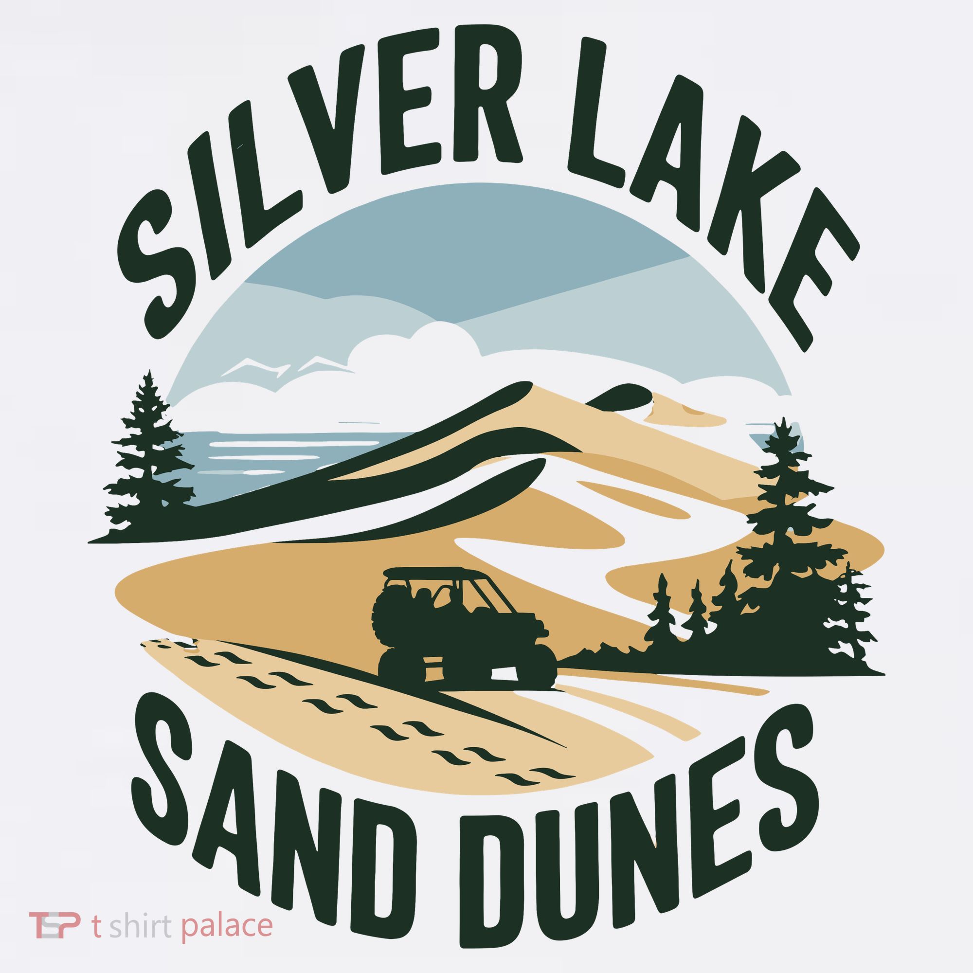 Silver Lake Sand Dunes Michiganall Terrain Vehicles Women's Hoodie