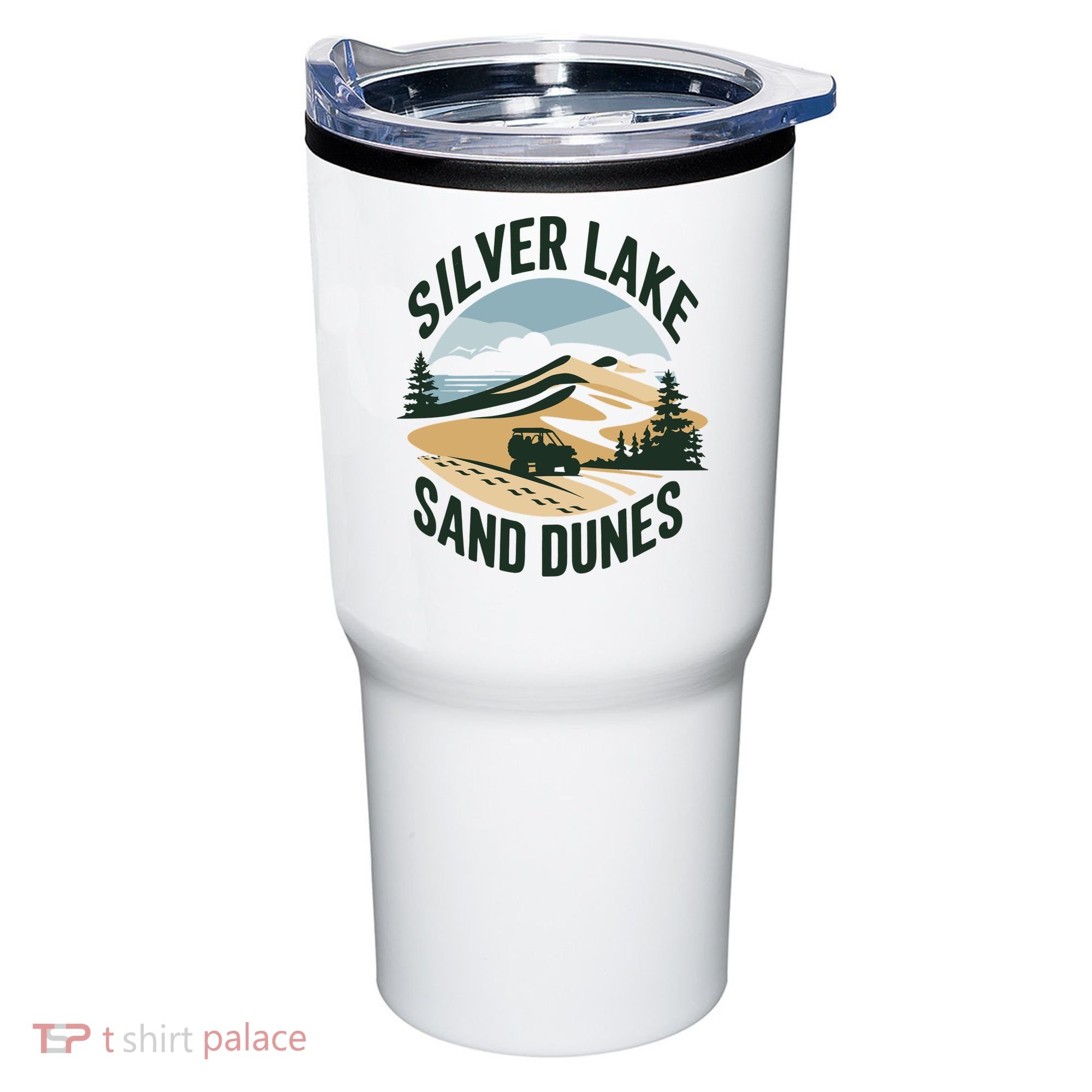 Silver Lake Sand Dunes Michiganall Terrain Vehicles Tumbler