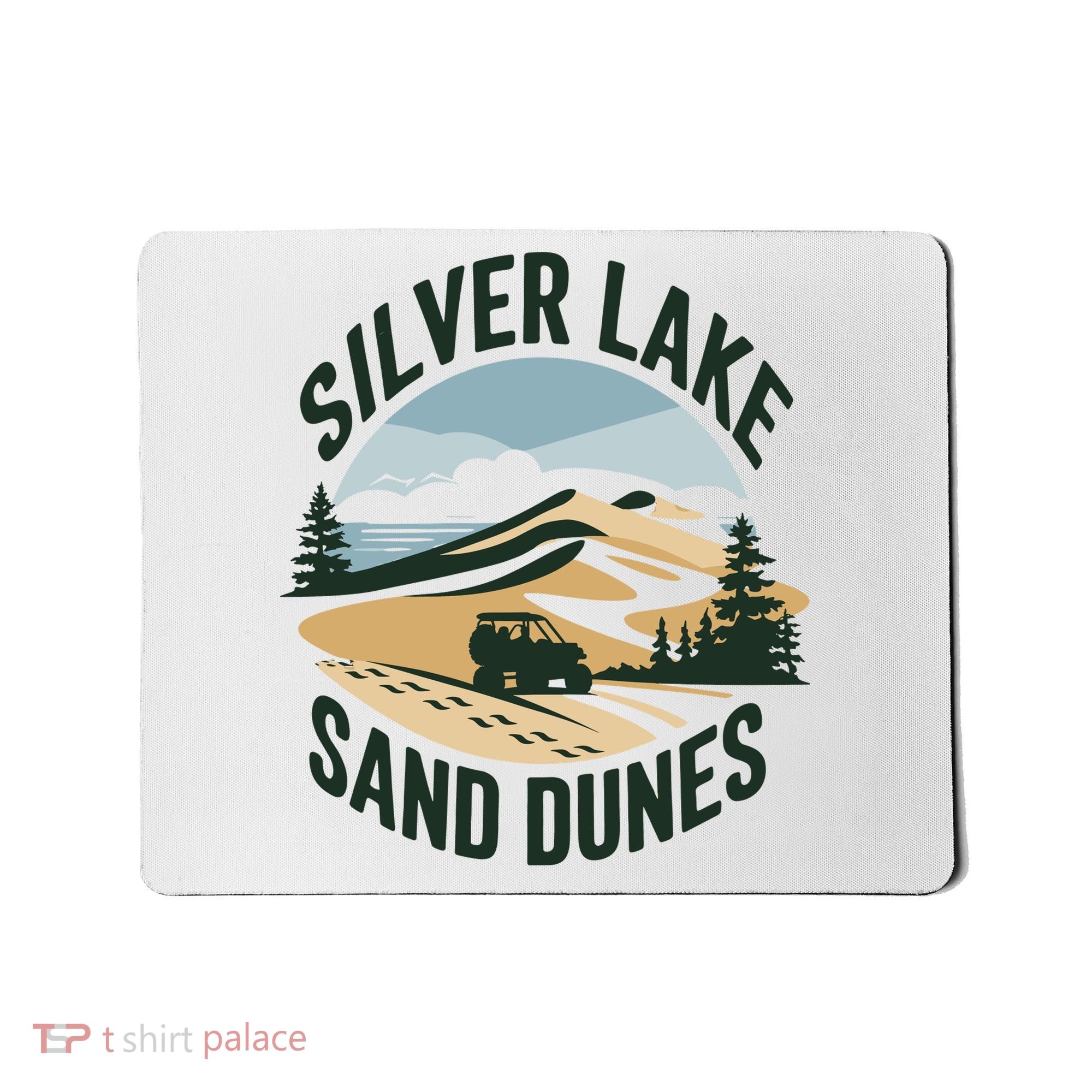 Silver Lake Sand Dunes Michiganall Terrain Vehicles Mousepad