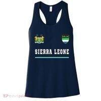 Sierra Leone Sportssoccer Jersey Flag Football Women's Tank Top thumb 0