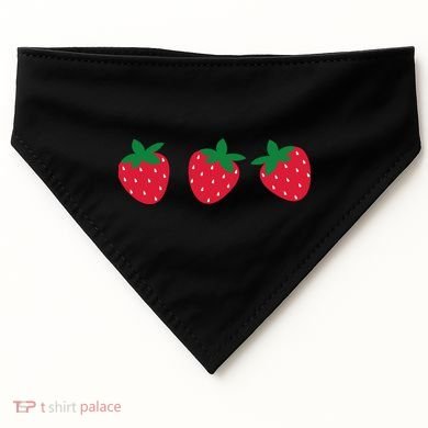 Strawberry Lover Summer USA-Made Doggie Bandana