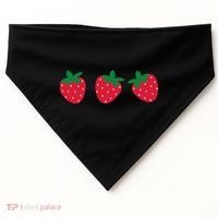 Strawberry Lover Summer USA-Made Doggie Bandana thumb 0