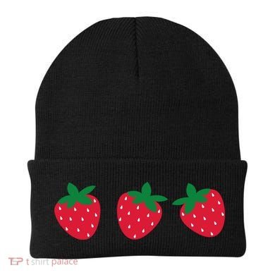Strawberry Lover Summer Beanie