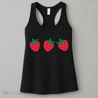 Strawberry Lover Summer Women's Tank Top thumb 3