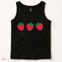 Strawberry Lover Summer Tank Top thumb 2
